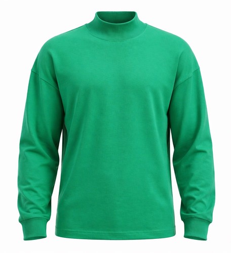 Flight deck jersey green mock - deck,